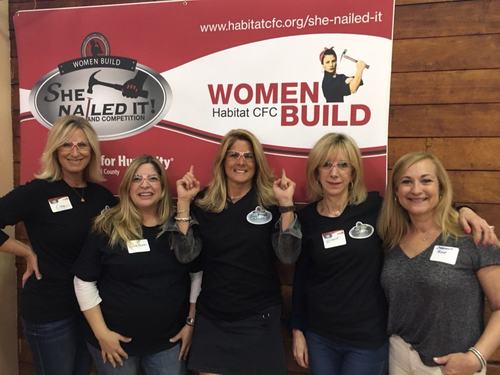 She Nailed it Competition for Habitat for Humanity